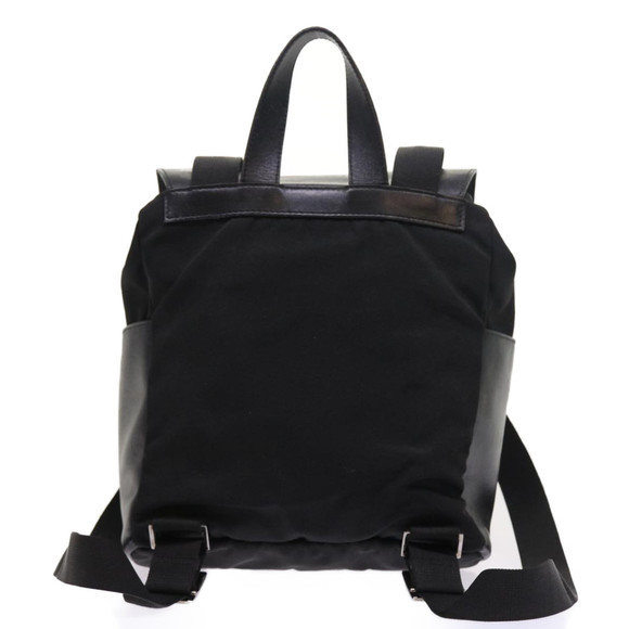 GUCCI Backpack Nylon Canvas Black 003 0233 2123 Auth bs8250 - Picture 2 of 16